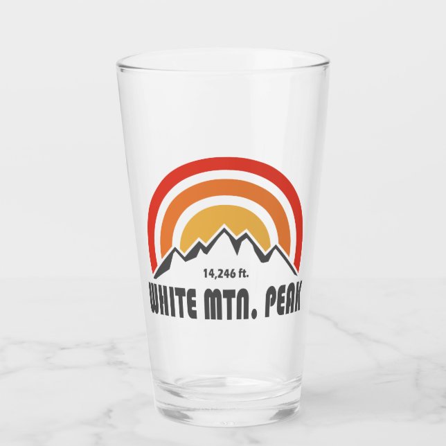 Pico de la Montaña Blanca California (Anverso)