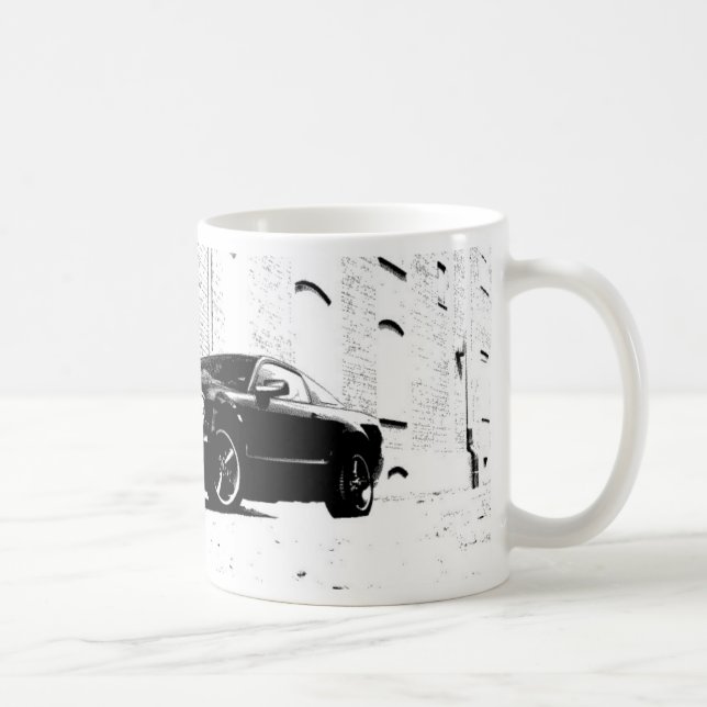 Picó la taza de Bullitt - estilo negro (Derecha)