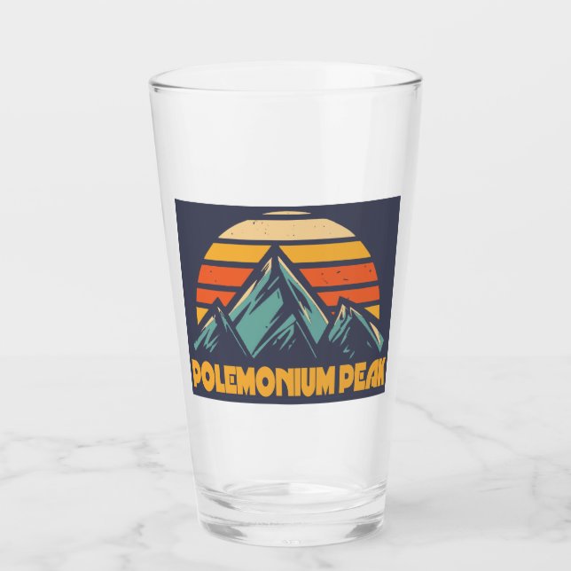 Pico Polemonium California Turquesa Retro (Anverso)