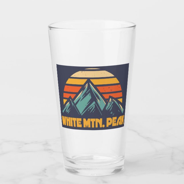 Pico White Mountain California Retro Turquesa (Anverso)