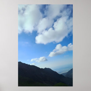 Picos del Cielo Azul de los Cárpatos – Arte de Mon