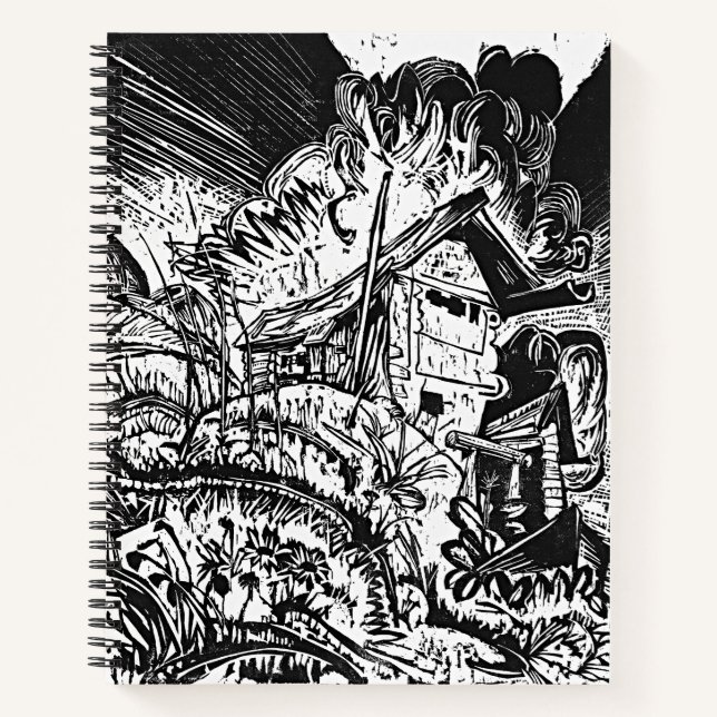 Picos en Bruto – Cuaderno Expressionista de Kirchn (Anverso)