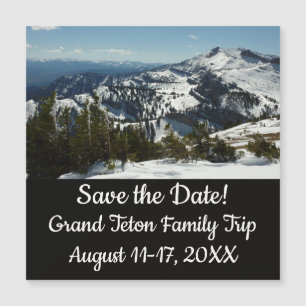 Picos nevados de las montañas del Gran Tetón II Fo