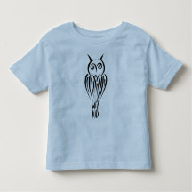 Pictograma de lechuza "chico mago" - Camisa de niñ