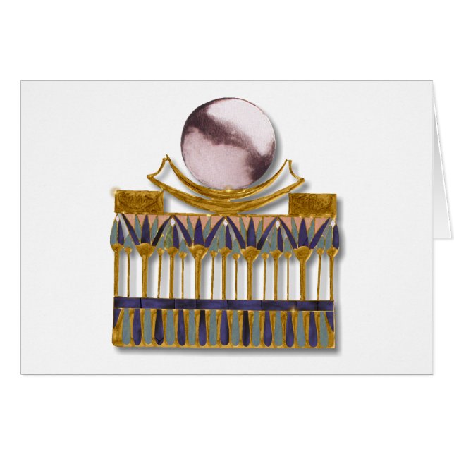 Pictorado de la Luna en el Antiguo Egipto (Anverso (Horizontal))