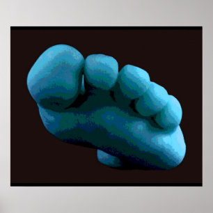 Pie Azul, 2005 Arte Informático.