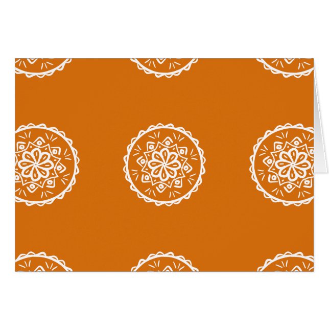 Pie de calabaza Mandala (Anverso (Horizontal))
