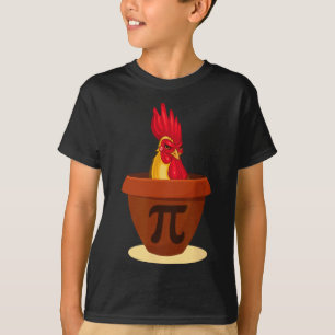 Pie divertida de pollo en la olla - Camisa del Día