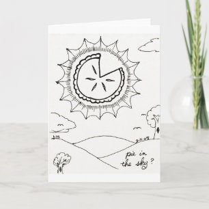 Pie en la tarjeta Sky