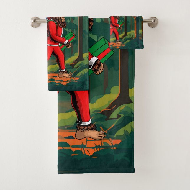 Pie grande: El saco de regalos de Santa Claus (In situ)