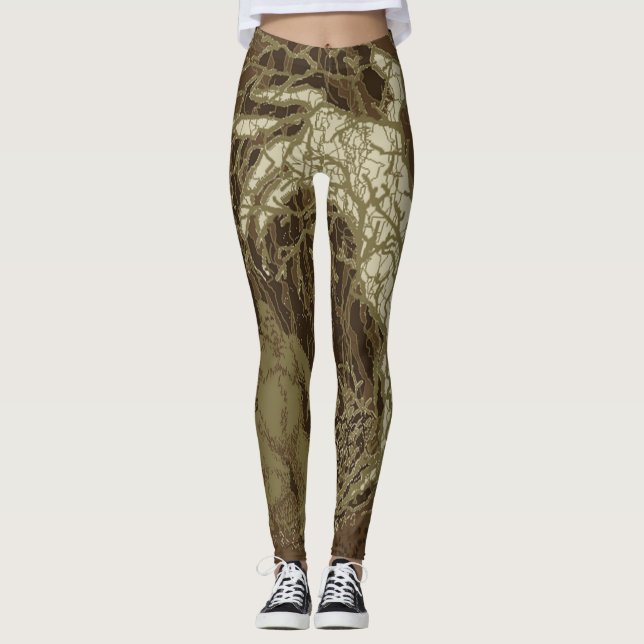 Pie grande en las sombras leggings (Anverso)