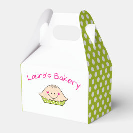 Pie personalizada de caja favorita