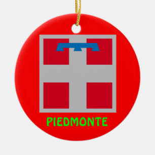 Piedmonte, Italia Ornamentos de Navidad