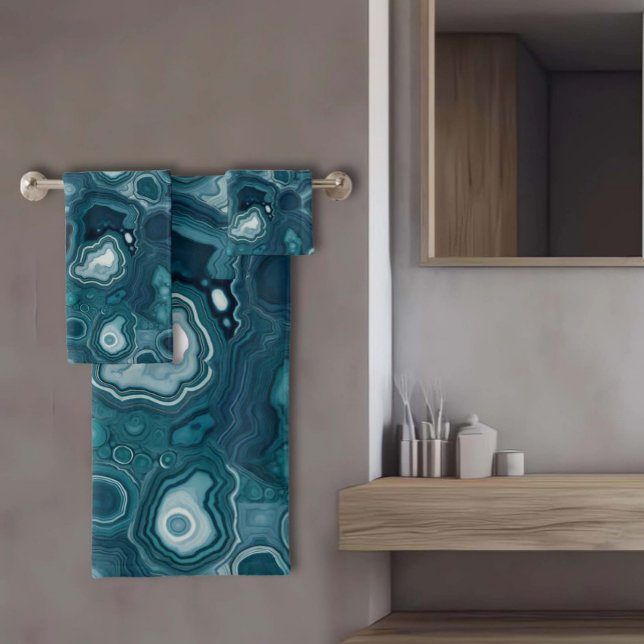 Piedra de Ágata Azul Teal (Subido por el creador)