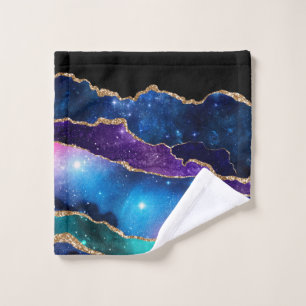 Piedra de Ágata Galaxia Brillante y Reluciente Fal