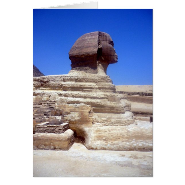 piedra de cabeza de esfinge (Frente)