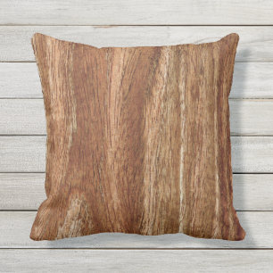 Piedra de madera falsa almohada de tiro al aire li