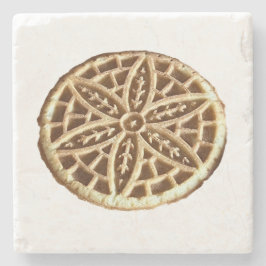 Piedra para posavasos de Pizzelle