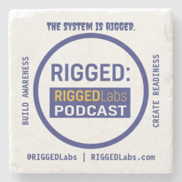 Piedra Posavasos de Bebidas de Concienciación de RIGGEDLa