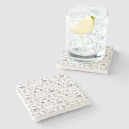 Piedra Posavasos de Cartón Personalizados | Bodas y Event