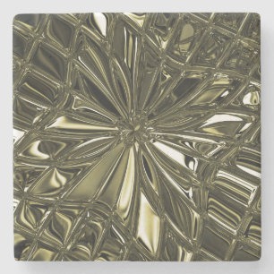 Piedra Posavasos de hueso de aceituna