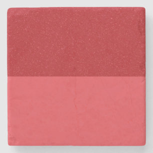 Piedra Posavasos de Mármol Rojo de Tomate con Speckle Div