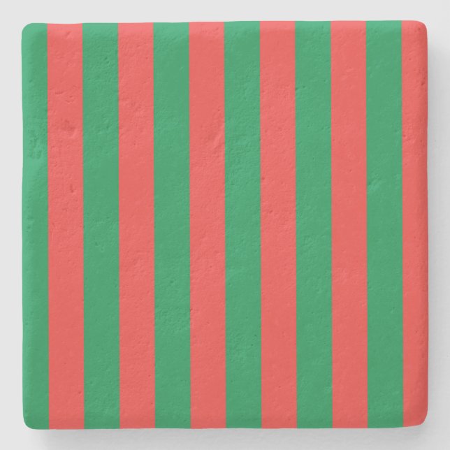 Piedra Posavasos rayado de Navidad (Anverso)