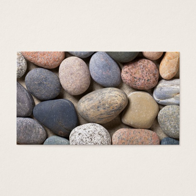 Piedras De Pebble En Arena Para El Fondo (Frente)