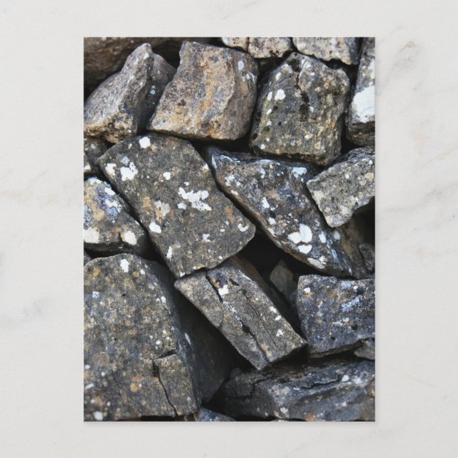 Piedras, postal (Anverso)