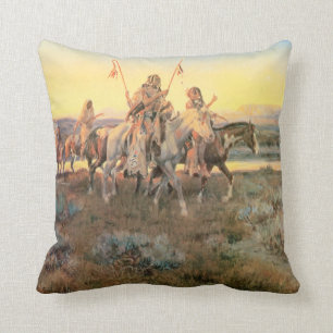 Piegans - almohada de MoJo del americano