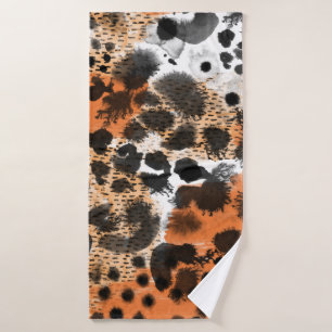 Piel animal: patrón de leopardo creativo.