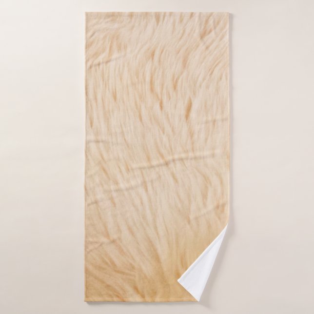 Piel de cabra textura animal (Toalla de baño)