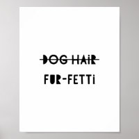 Piel de perro Fur-Fetti Graciosa Cita Arte