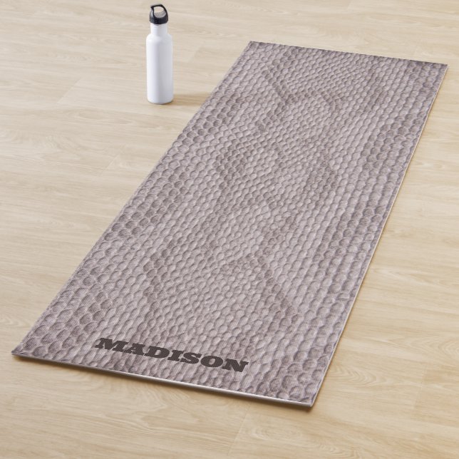 Piel de serpiente Beige Yoga Mat (In situ)