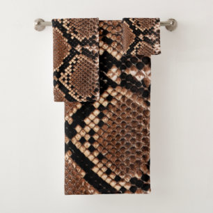 Piel de serpiente de cascabel de diamante occident
