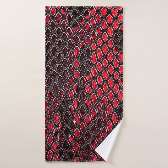 Piel de serpiente, puede utilizarse como fondo (Toalla de baño)