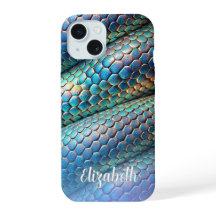 Piel de serpiente violeta y diseño azul sombrío