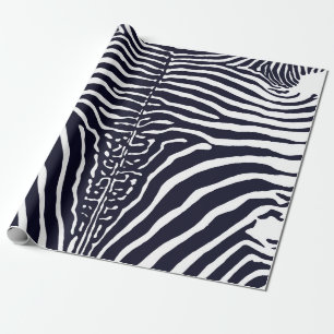 Piel de vaca de cebra Imprimir papel de envoltura 