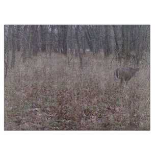 Piel en la tabla de cortar bosques