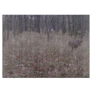 Piel en la tabla de cortar bosques