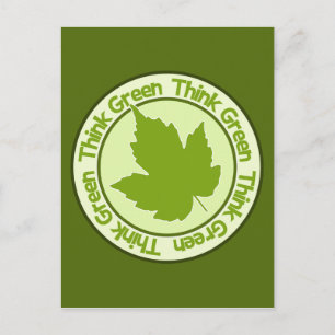 Piensa en la postal verde - personalizar