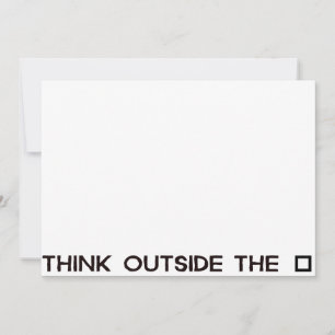 PIENSA FUERA DE LA CAJA