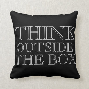 Piense fuera de la almohada de la caja