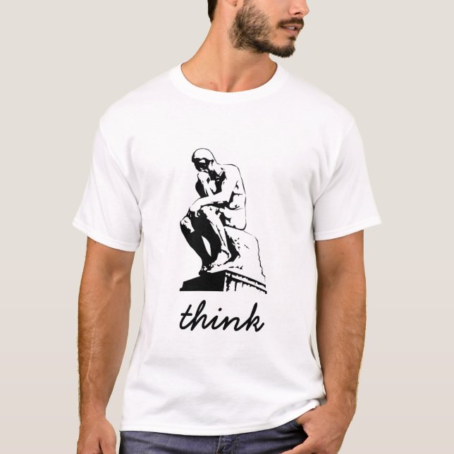 Piense la camiseta (Anverso)