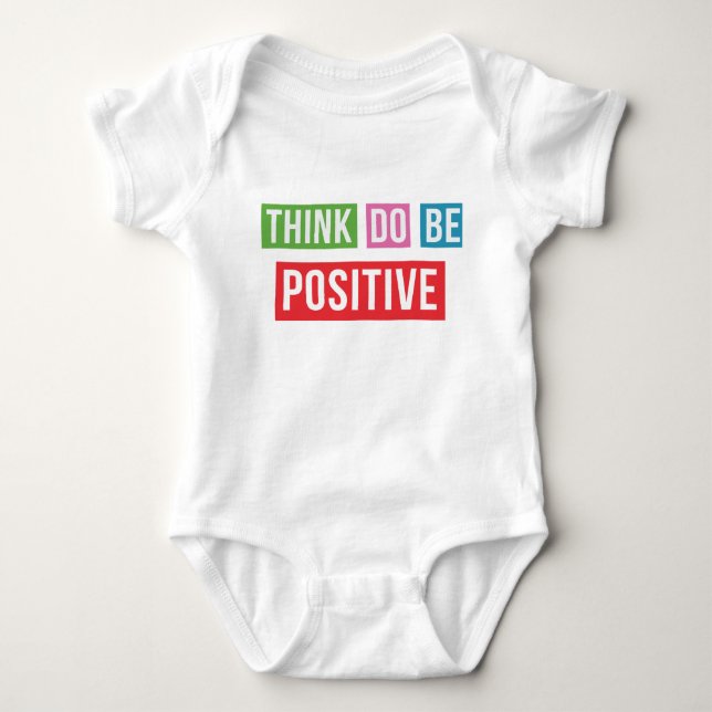 Piense que el positivo hace la camiseta (Anverso)