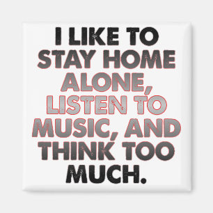 Piensen Demasiado Gracioso Imán De Nevera De Intro