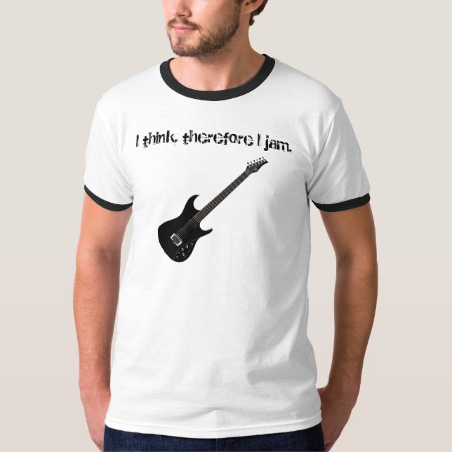Pienso, por lo tanto atasc la camiseta (Anverso)