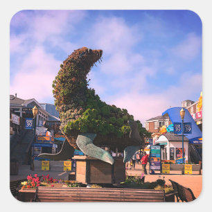 Pier 39 Estatua de León del Mar #2 Pegatinas