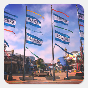 Pier 39 Estatua de León del Mar #3 Pegatinas