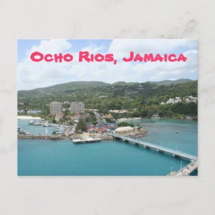 Pier de Ocho Ríos, postal de Jamaica